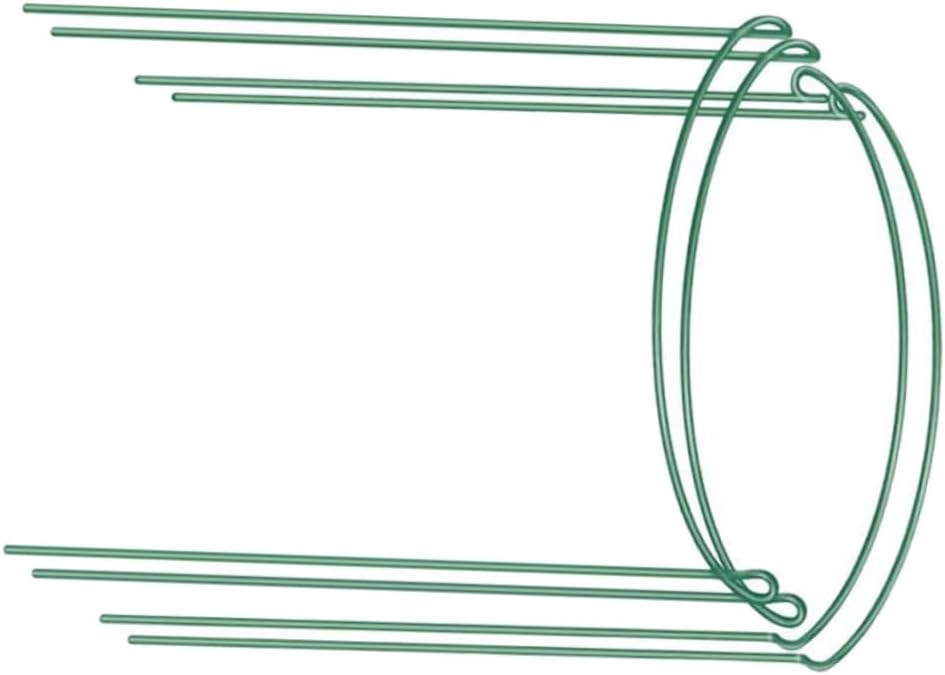 4pcs Garden Plant Support Frame Semicircular Flower Support Stands Ring for Vine Plants Roses Peonies