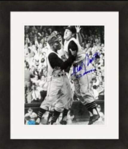 Autograph Warehouse 422071 Hal Smith Autographed 8 x 10 in. Photo Pittsburgh Pirates World Series No.6 Inscribed WS Home Run Matted & Framed