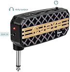 Bass Headphone Amp Mini Guitar Bassist Practice Amplifier with Aux in Portable (JA-03)