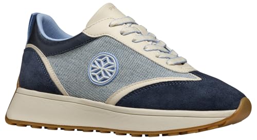 Basket Geox Amabel femme avec semelle respirante brevetée couleur bleu marine en 39