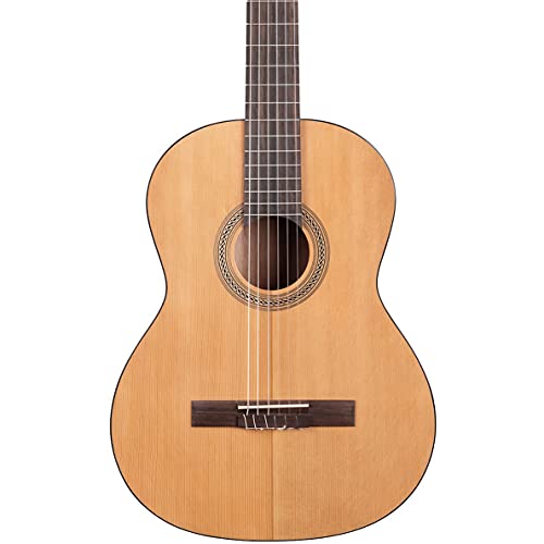 Kala Guitare classique en acajou avec dessus en cèdre Naturel (KA-GTR-NY25) - Les Beatles, Paul McCartney, John Lennon, RIngo Starr, George Harrison Kala Guitare classique en acajou avec dessus en cèdre Naturel (KA-GTR-NY25) – Image 3