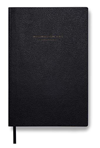 Minimalism Art, Classic Soft Cover Notebook Journal, Large Size, Composition B5 7.6" X 10", 176 Pages, Premium Thick Paper 100Gsm, Fine Pu Leather, Ribbon Bookmark, San Francisco (Squared, Black) #TOP1
