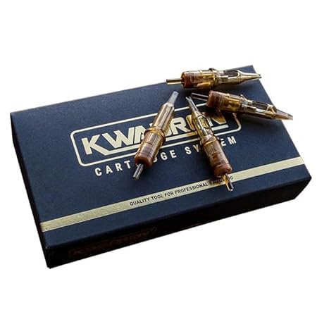 Cartridge Tattoo Needles Cartridges, Box of 20, Round Liner Long Taper (Kwadron 25/7 RLLT)-image-7