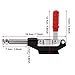 Quick Release Toggle Clamp Carbon Steel 850lbs/386kg Capacity 305E 1.7” Push Pull Latch Clamp Quick Release Hand Tool Holding Capacity Toggle Latch for Welding, Woodworking