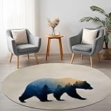 Alfombra redonda estampada 3D: Esta alfombra redonda estampada 3D destaca por su moderna tecnología de impresión digital, con diseños vibrantes que no se desvanecen fácilmente. Estas alfombras redondas decorativas aportan un toque elegante a cualquier espacio con sus patrones estilizados y son la elección ideal para tu hogar.