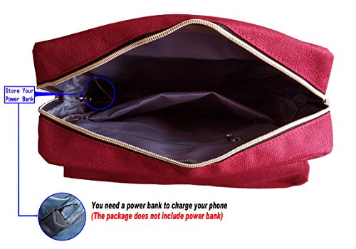 Lizaida Menendez Vintage Laptop Backpack For Women Men,Travelling Backpack Casual Daypacks,15.6 Inch College Backpack With Usb Charging Port (1-(Red Usb)) #TOP6