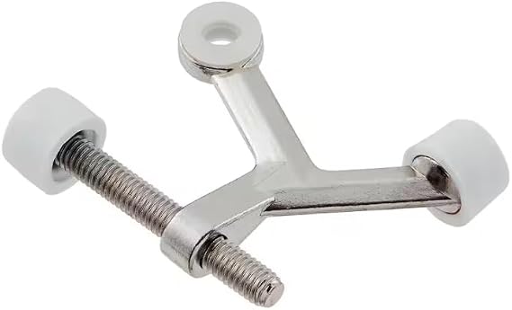 Everbilt Chrome Light Duty Hinge Pin Door Stop (10-Pack)