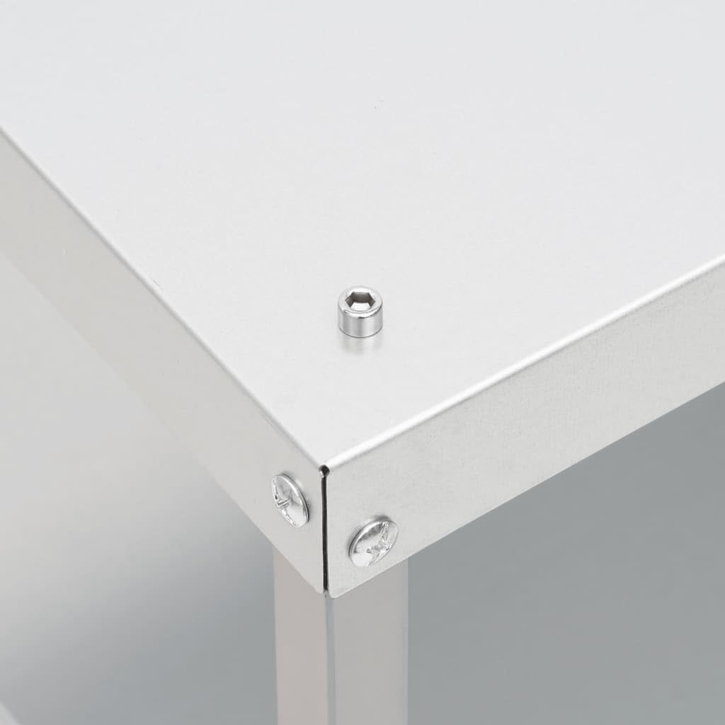 Horno de Ahumado Multiusos con Mesa de Acero Galvanizado para Exteriores - Para Carne, Pescado y Barbacoa
