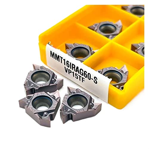 Thread Tools Carbide Cutting Tools Thread Tools TMP1105 (Size : 10PCS(1box), Color : 16IR AG60-S VP15TF)