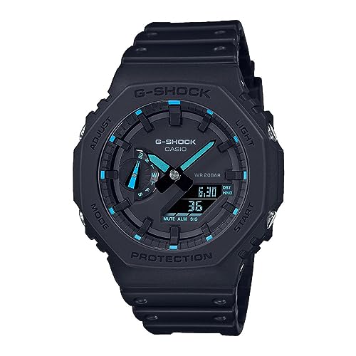 Casio Montre G-Shock pour homme en résine et carbone - CA.GA-2100-1A2ER