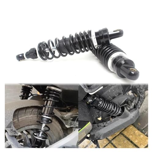 Amortisseurs moto 320mm noirs pour suspension arrière réglable de Kawasaki