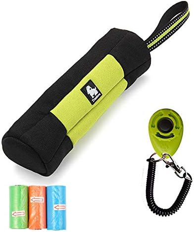 JAX PLANET Dog Training Bag Clicker Set - Dog Training Clicker & Treat Holder for Dog Training (2. Dog Bite Tug SnackBag)+FreeGift…