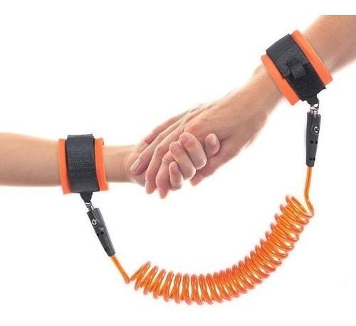 Pulseira De Segurança Infantil Guia Anti Perda 1,5M