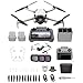 Produktbild DJI Mini 4 Pro Fly More Combo mit DJI RC 2 Fernsteuerung (Bildschirmfernsteuerung), faltbare Mini-Drohne mit 4K-Kamera, unter 249g, 34 Minuten Flugzeit, 2 zusätzliche Akkus, Klasse-C0