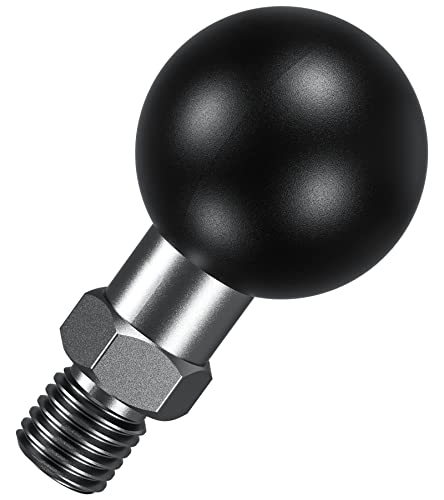 BRCOVAN 1\'\' Ball Adapter with 3/8\'\'x-20 Threaded Post Compatible with RAM Mounts B Size Double Socket Arm - Thumbnail 6