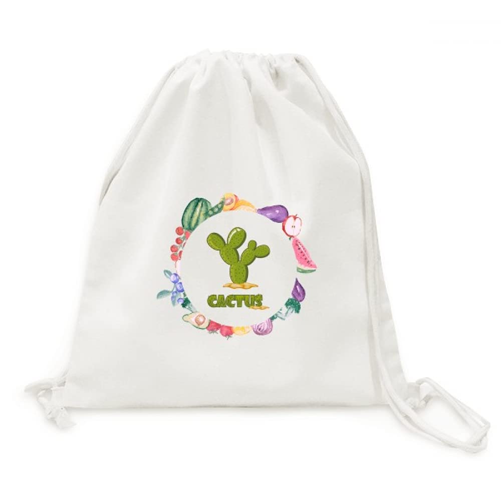 Pot de vert cactus en sac pliable, le cadeau idéal