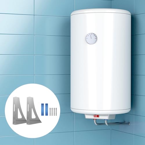 Support mural creux pour chauffe-eau électrique en acier inoxydable durable