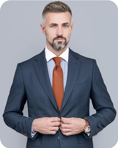 Image of boxed-gifts Clip on Ties for Men - Premium Black Solid Color Clip on Tie