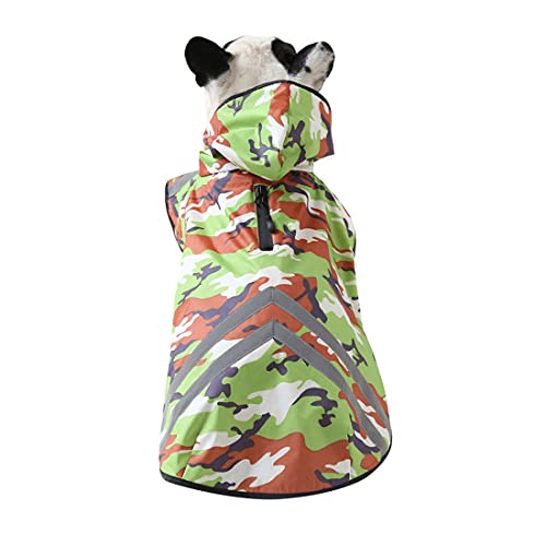 Hooded Dog Raincoat Dog Poncho Rain Cape Sun-Proof Waterproof Raincoat Dog Jacket Dog Cloak For Small & Medium Dogs Spring Summer Pet Costume #TOP3
