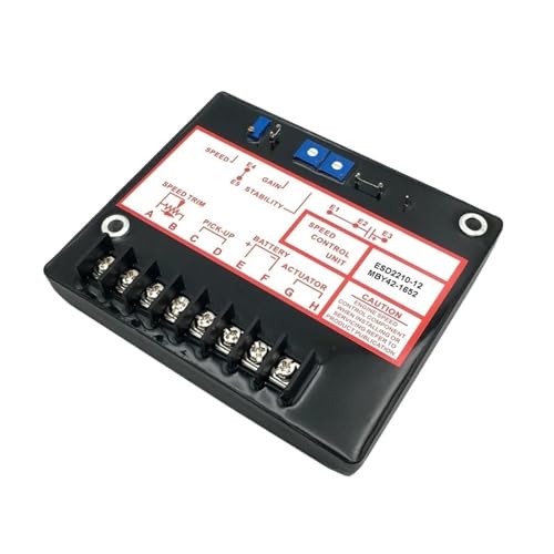 Gobernador electrónico ESD2210 para control de velocidad estable en generadores