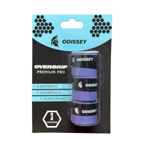Overgrip Kit 3 Unidades Raquete Tênis Beach Tennis Padel