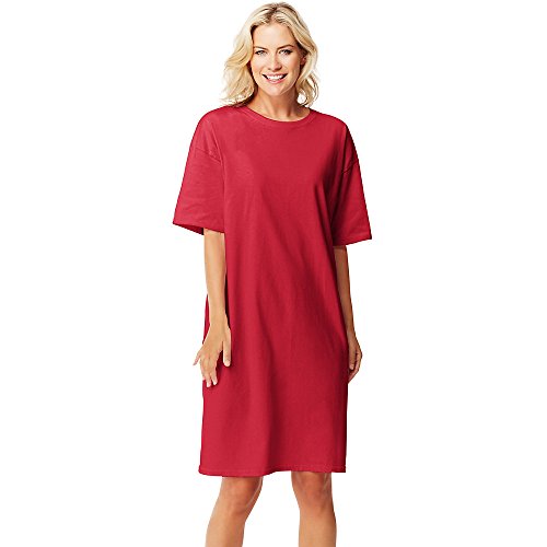 Hanes Women's Wear Around Slim Collar_Red_One Size
