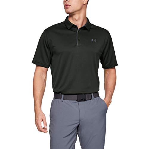 Image of Under Armour Men's Polyester Solid Tech Polo | T-Shirt | 1290140-001
