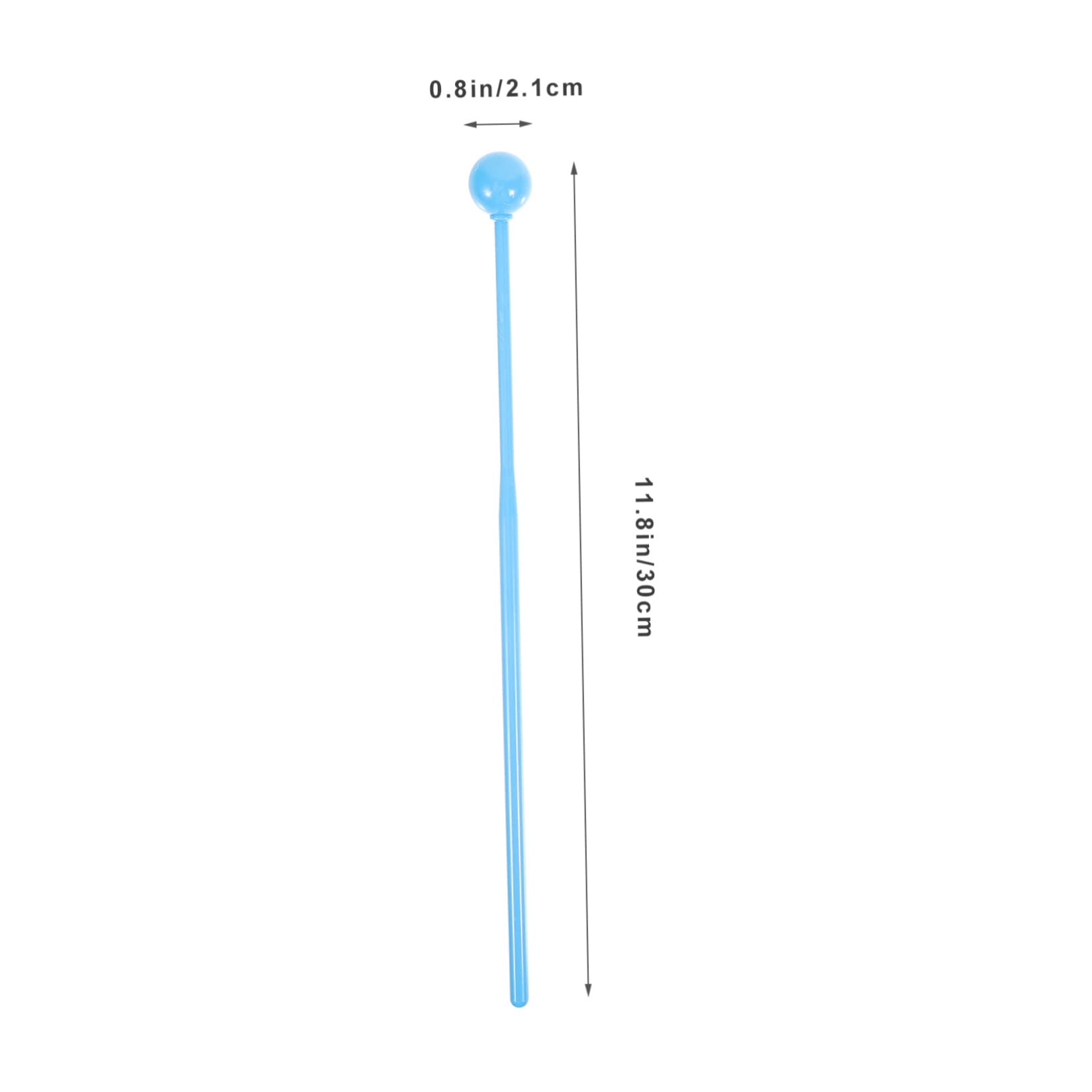 BESPORTBLE 3 Pairs Marimba Sticks Percussion Mallets for Durable Tongue Drum Mallet with Firm Hammer Head and Smooth Finish for Early Education and Music Learning