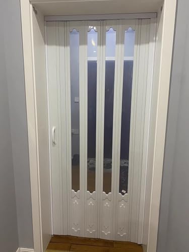 Porte accordéon intérieur pour optimiser l'espace de votre salle de bain