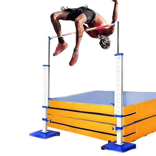 Estándares de salto altos ajustables para atletismo de pista y campo y deportes escolares