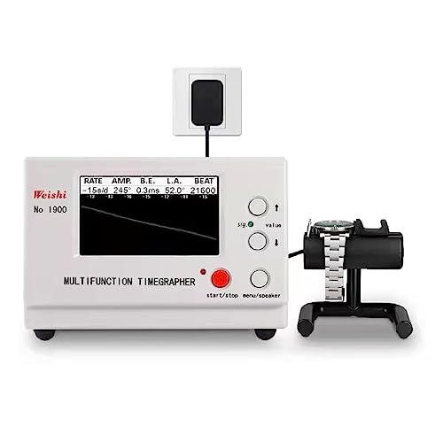 Mechanical Watch Timing Machine, Multifunction Timegrapher LCD Screen NO.1900, Coaxial MTG Watch Tester Timing Machine Tools