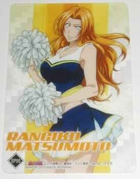 BLEACH　ブリーチ　ガムカード　クリアカード　松本乱菊　10枚セット BLEACH ブリーチ ガムカード クリアカード 松本乱菊 10枚セット