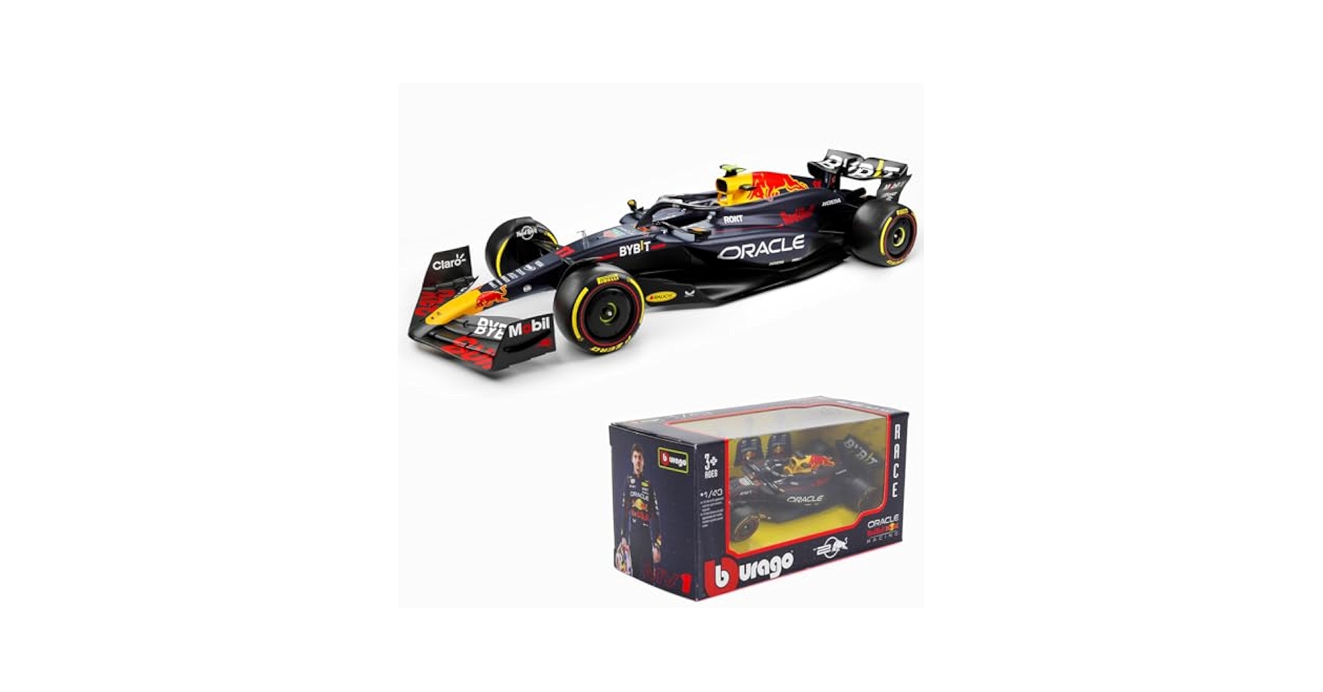 Amazon.com: Bburago 1/43 - Red Bull Racing RB20 F1 GP 2024