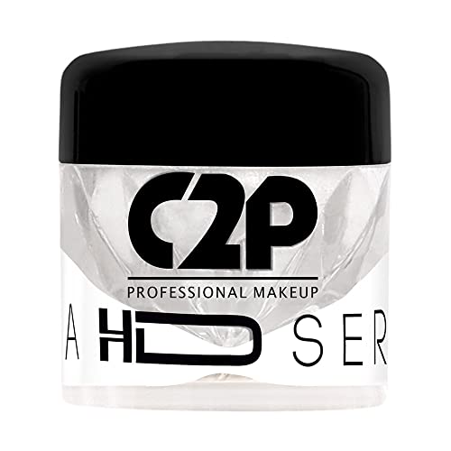 Image of C2P PROFESSIONAL MAKEUP Pro HD Loose Precious Highly Pigmented, Non-Toxic, Travel-Friendly, Long-Lasting, cruelty-free, Shimmery, Matte, Duochrome, Essential, Glitter Shades (Snow Flake 186, 02 Gram)