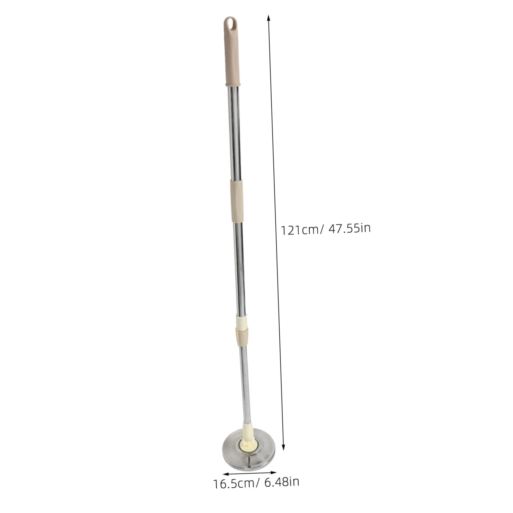 HAPINARY Detachable Mop Handle with Rotating Design Mop Stick Pole Easy to Clean Tray for Efficient Floor Cleaning