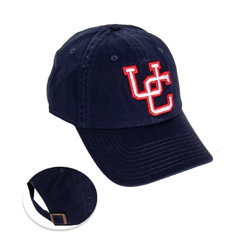 Gorra bordada ajustable azul UConn Baseball miniatura 1