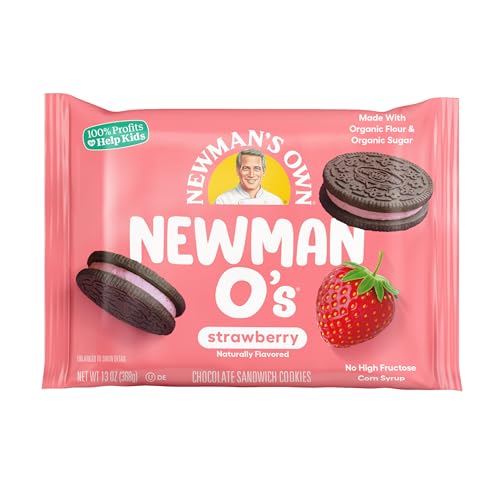 Newmans Own Chocolate Cake W Strawberry Sandwich Cremes, 13 Oz