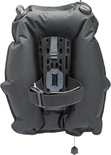 CRESSI Patrol BCD XL - Tarierjacket Rückenvolumen für Erwachsene Perfekt für alle Arten von Tauchgängen, Schwarz, XL