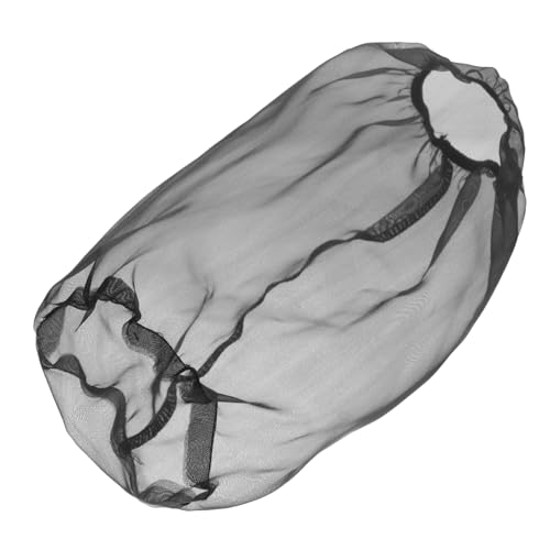 Zerodeko Cubierta de polvo del filtro de aire auto Malla entrada de coche cubierta protectora para accesorio de admisión tapa del filtro cubierta de filtro de coche Tela de poliéster Negro