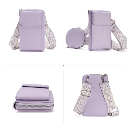 Valentoria Small Crossbody Bag Cell Phone Purse Wallet Leather Card Clutch Handbag for Women3