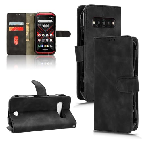Étui Kyocera Torque G06 coque de protection cuir PU noir KYG03 antichoc