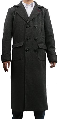 Stylish Detective Cosplay Jacket Trench Coat Costume for Adult Halloween X-Large