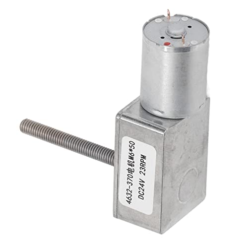 Moteur à engrenage DC 24V durable avec arbre carré résistant