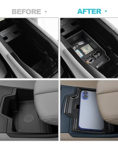 Image of CDEFG 2Pcs for 2026 Mazda CX5 Center Console Organizer Tray