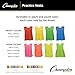 Champion Sports Numbered Mesh Youth Practice Vest, Green (Pack of 12)