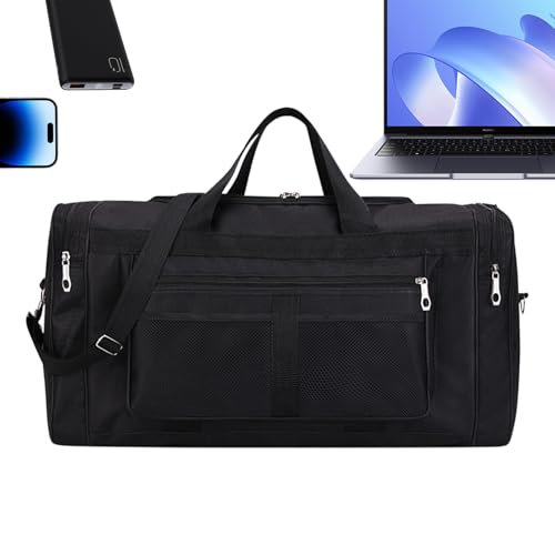 Yhsioaklo Bolsa de entrenamiento | Bolsa de entrenamiento impermeable Oxford Fitness Zackpack | Gimnasio de gran capacidad para hombre Womwn Yoga Camping Daily