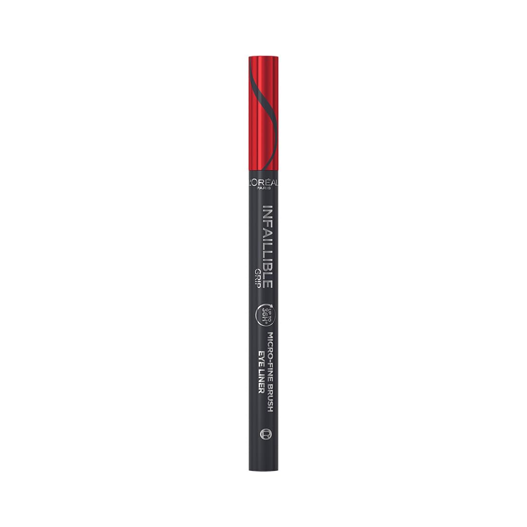 L’Oreal Paris Infaillible Grip Micro Fine Liner, 01 Obsidian Black, 0.4g