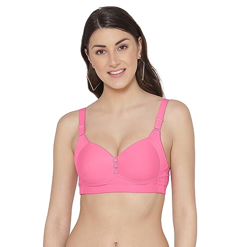Tweens Lite Wite Absolute Minimiser Bra | Wireless / Wire-free | Seamless Molded | Full Coverage | Everyday Bra | Multi-way Straps & Wide Adjustable Straps for added Comfort (TLW-320-BLSPK-1PC-42C) Deal