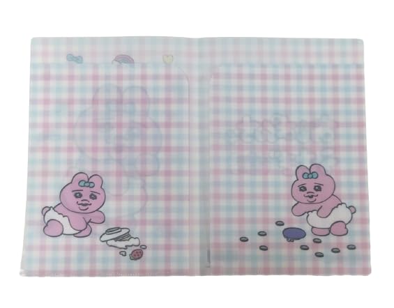 Amazon | キャラクター『A5 見開きファイル カラフル』1個 (A柄