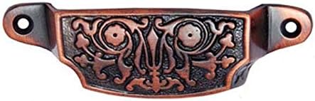 Adonai Hardware Gispa Decorative Brass Drawer Pull (Supplied as 4 Pieces per Pack)